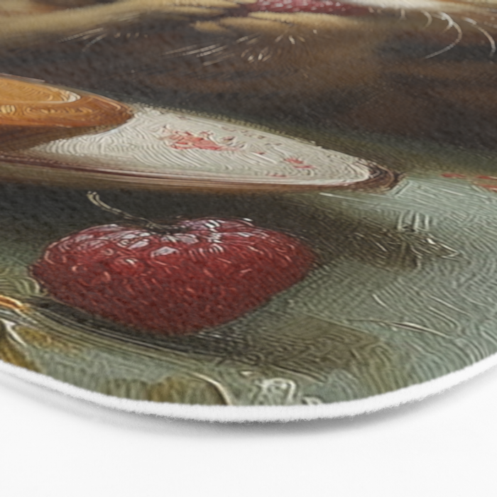 Strawberry Tart Cat Bath Mat Gallery Image 3