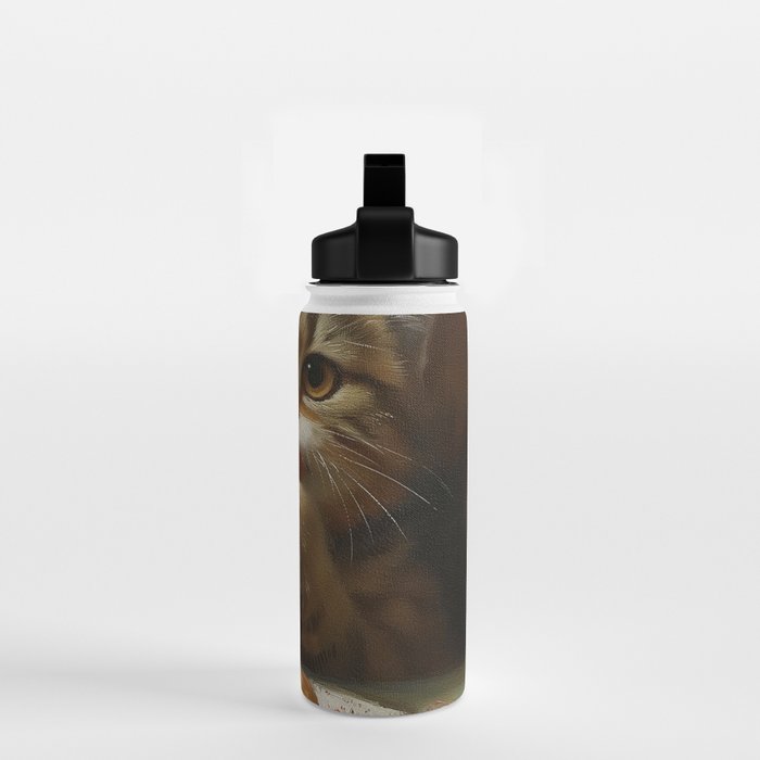 Strawberry Tart Cat Water Bottle Gallery Image 2