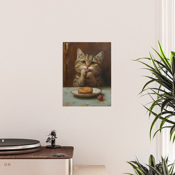 Strawberry Tart Cat Poster Gallery Image 2