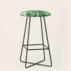 Tropical banana leaves VI Stool Gallery Image 1