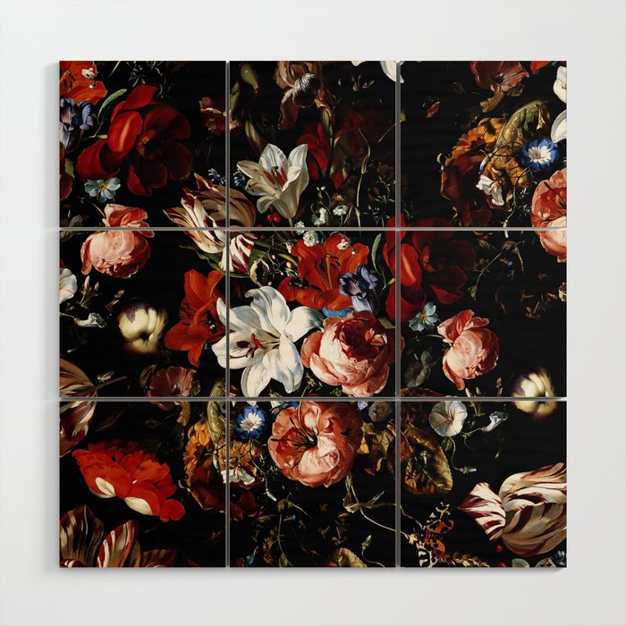 Night Garden XXXVIII Wood Wall Art Gallery Image 1