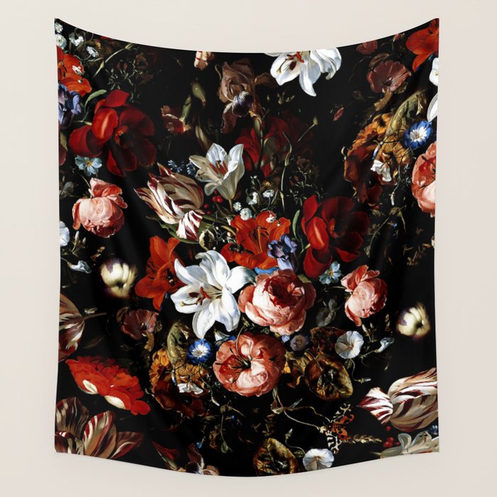 Night Garden XXXVIII Wall Tapestry Gallery Image 1