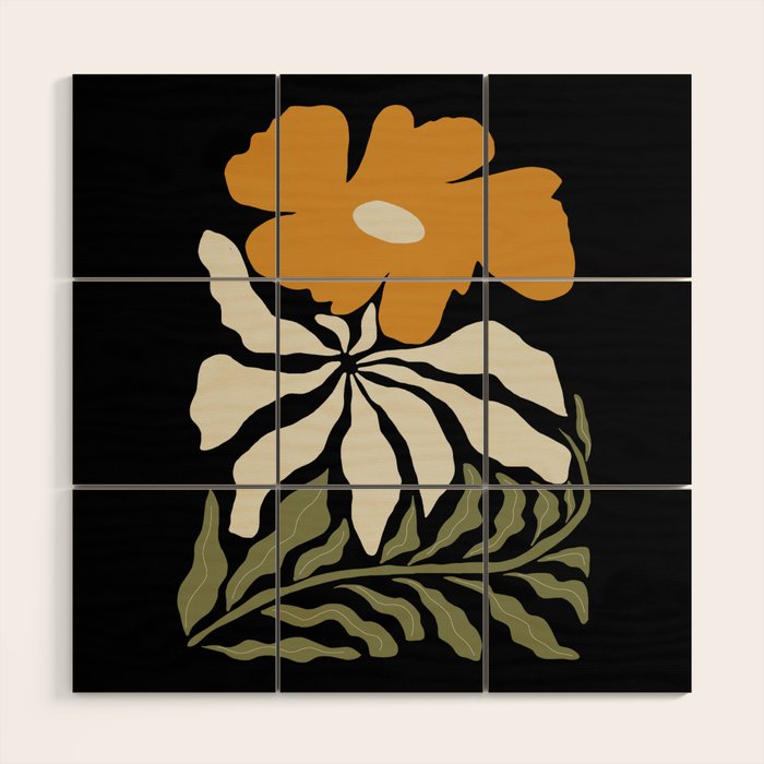 Power Flower  Wood Wall Art Gallery Image 1