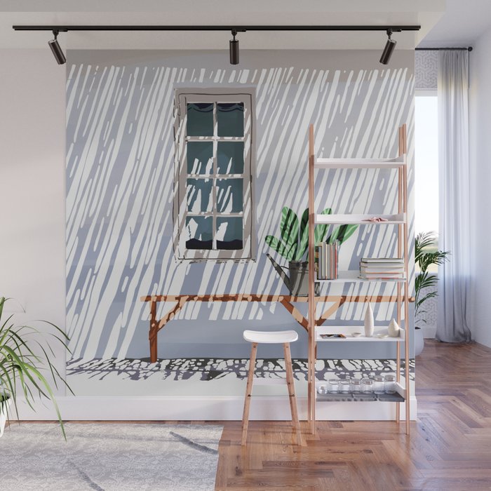 A Slow Sunday Wall Mural Gallery Image 1