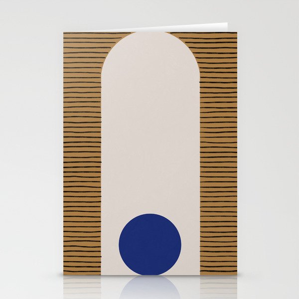Blue Circle #1 Stationery Card Gallery Image 2