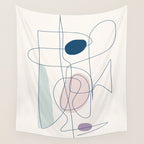 Abstract Movement 07 Wall Tapestry Gallery Image 4