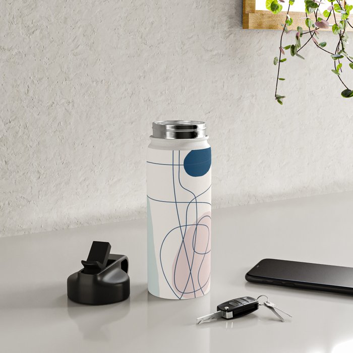 Abstract Movement 07 Water Bottle Gallery Image 4