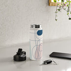Abstract Movement 07 Water Bottle Gallery Image 4