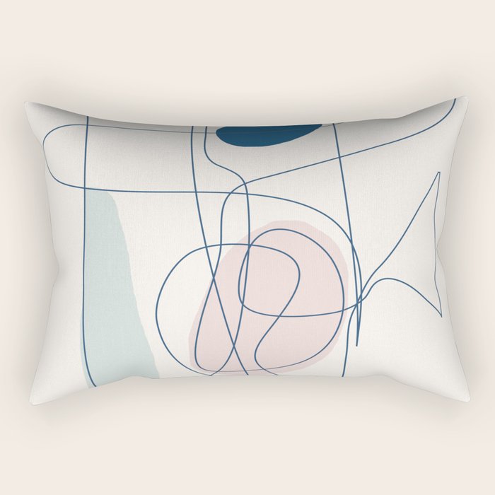 Abstract Movement 07 Rectangular Pillow Gallery Image 2