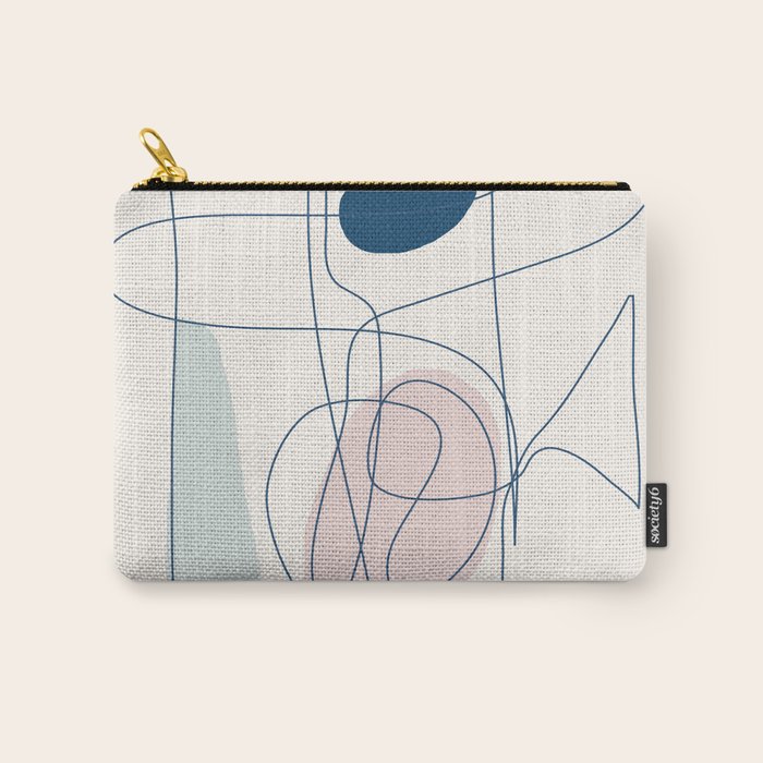 Abstract Movement 07 Carry All Pouch Gallery Image 1