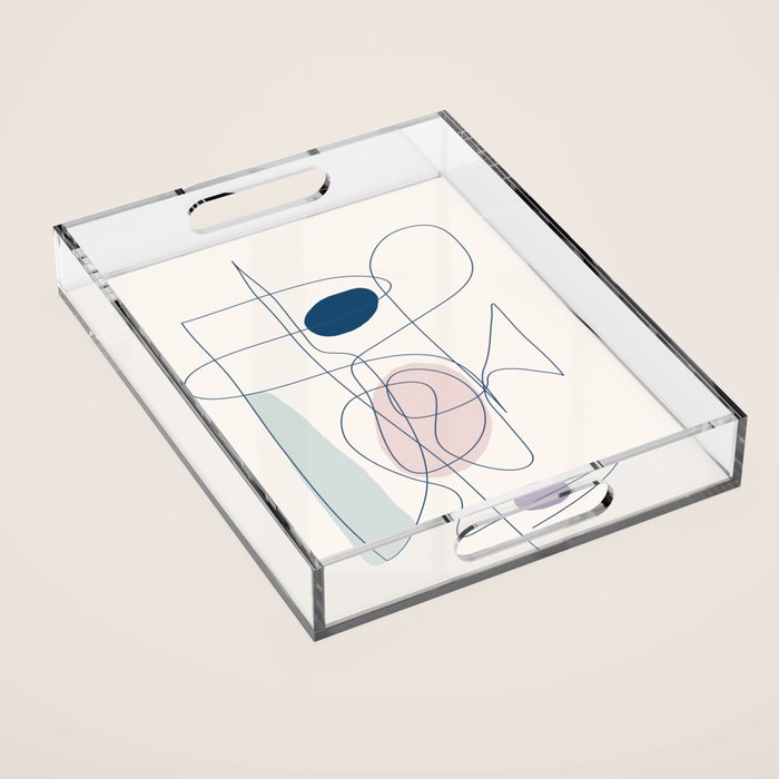 Abstract Movement 07 Acrylic Tray Gallery Image 1