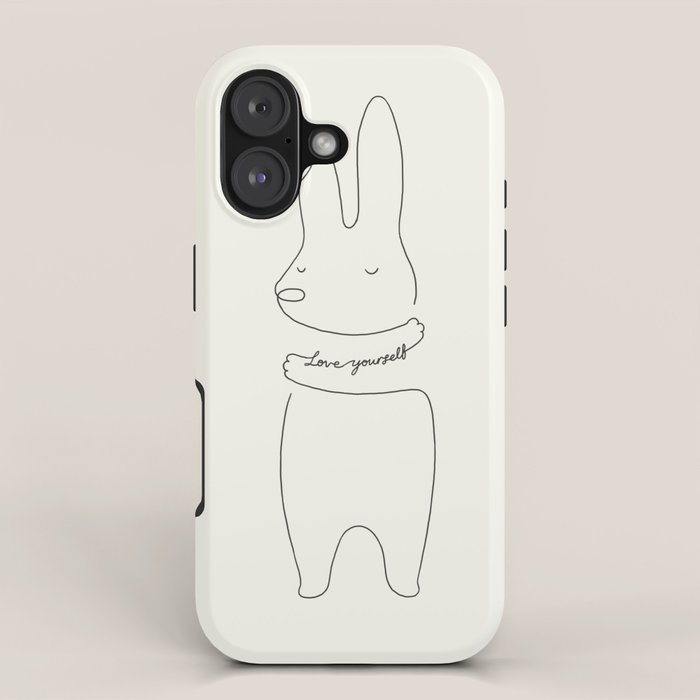Love Yourself - Bunny iPhone Case Gallery Image 1