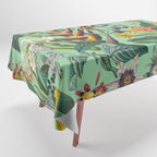 Tropical Flora Tablecloth Gallery Image 1