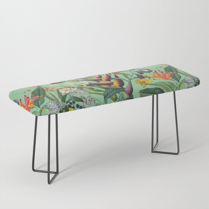 Tropical Flora Bench Gallery Image 1