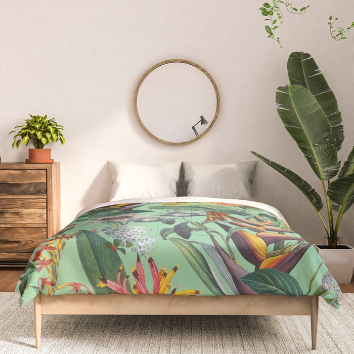Tropical Flora Comforter Gallery Image 3