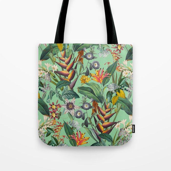 Tropical Flora Tote Bag Gallery Image 1
