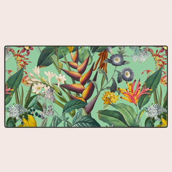 Tropical Flora Desk Mat Gallery Image 3