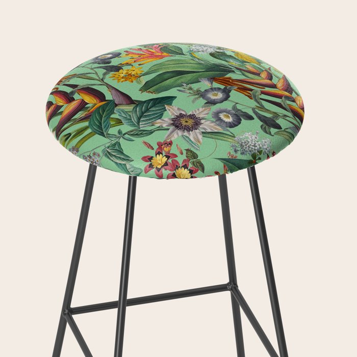 Tropical Flora Stool Gallery Image 2