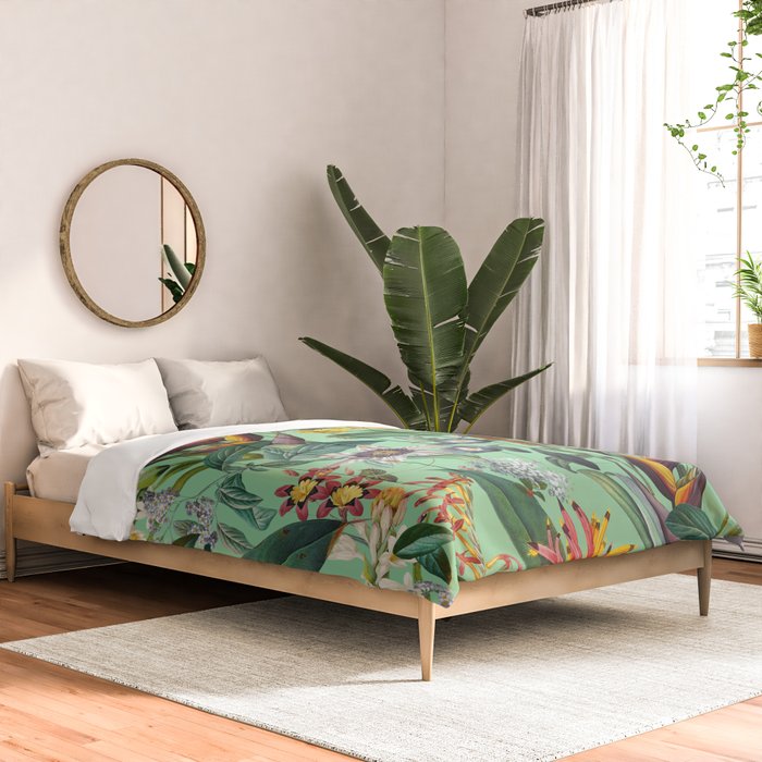 Tropical Flora Comforter Gallery Image 2