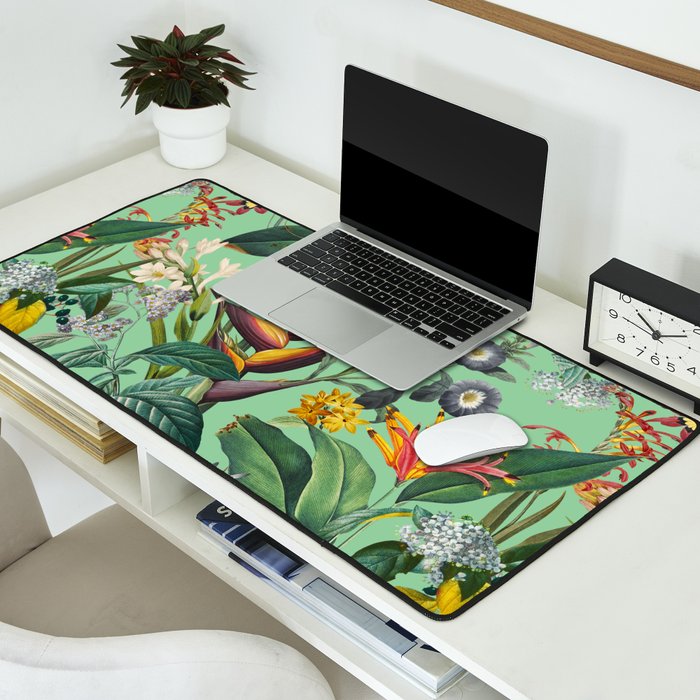 Tropical Flora Desk Mat Gallery Image 2