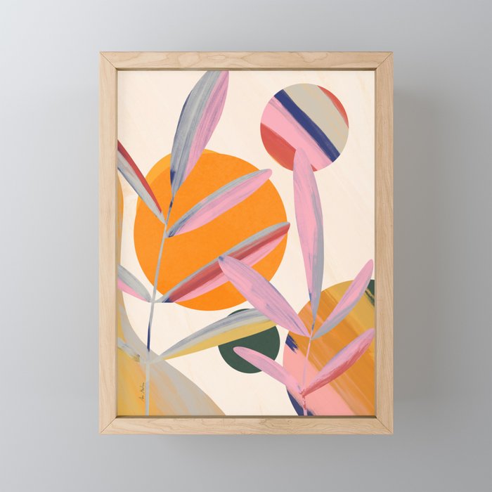 Plants I Mini Art Print Gallery Image 1