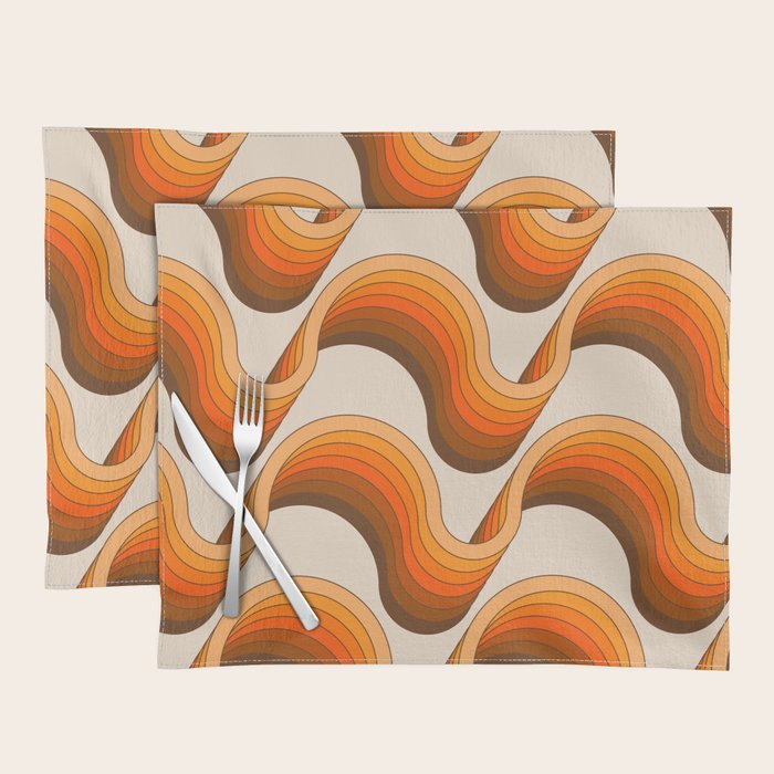 Golden Ribbons Placemat Gallery Image 1