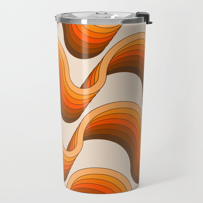 Golden Ribbons Travel Mug Gallery Image 2