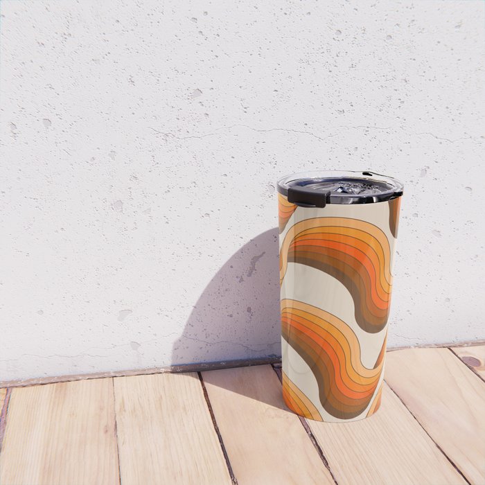 Golden Ribbons Travel Mug Gallery Image 4