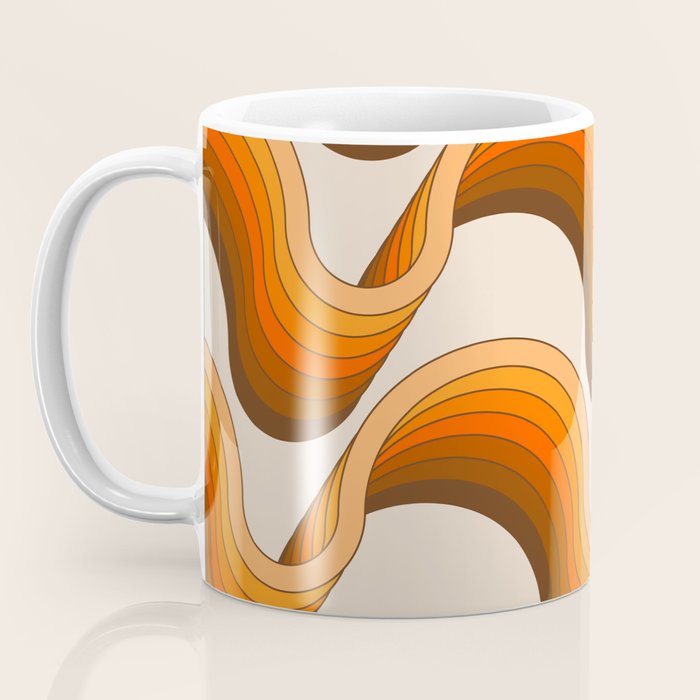 Golden Ribbons Coffee Mug Gallery Image 3