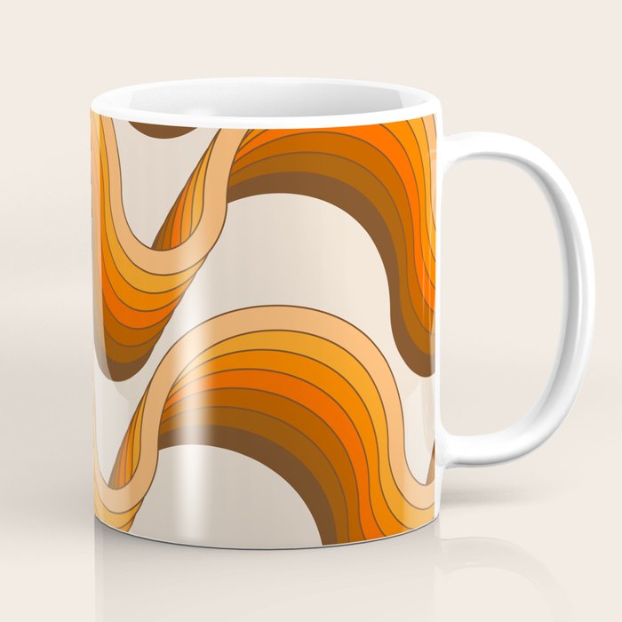Golden Ribbons Coffee Mug Gallery Image 1