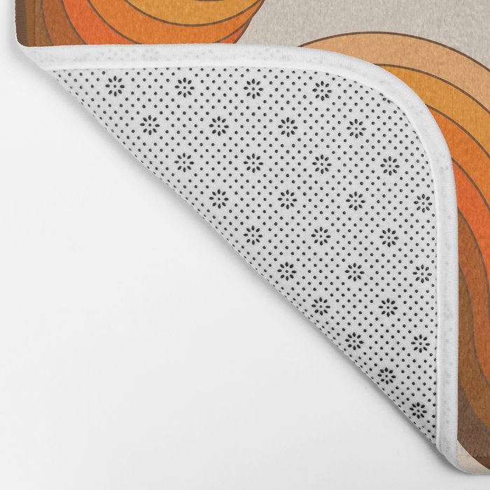 Golden Ribbons Bath Mat Gallery Image 2
