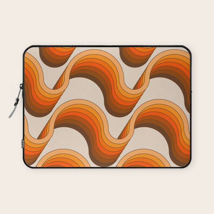Golden Ribbons Laptop Sleeve Gallery Image 1