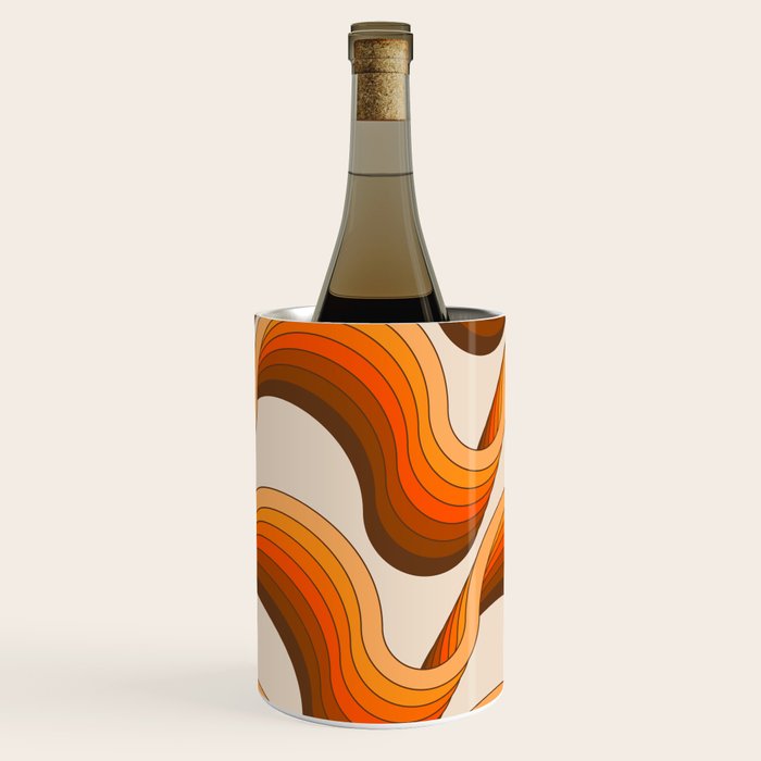 Golden Ribbons Wine Chiller Gallery Image 1