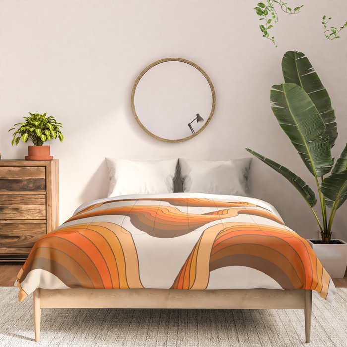 Golden Ribbons Comforter Gallery Image 3