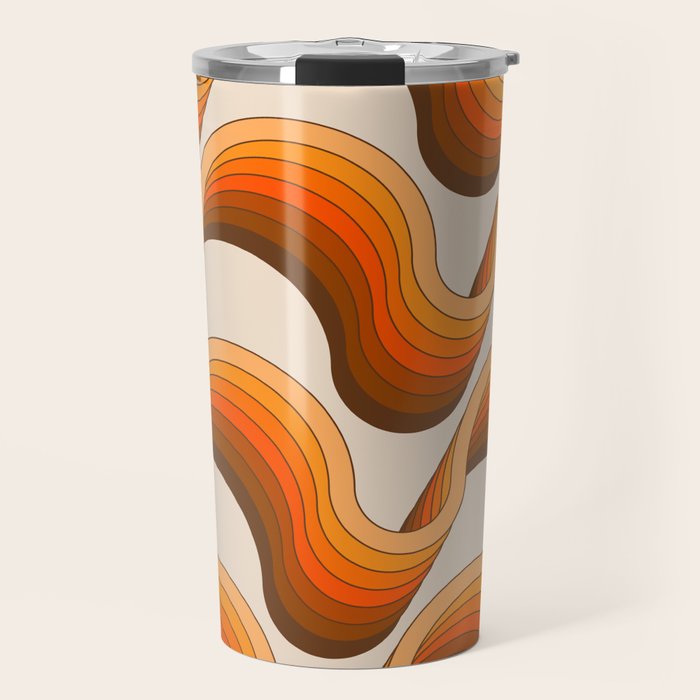 Golden Ribbons Travel Mug Gallery Image 1
