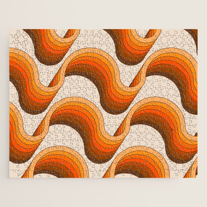 Golden Ribbons Jigsaw Puzzle Gallery Image 1