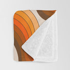 Golden Ribbons Throw Blanket Gallery Image 3