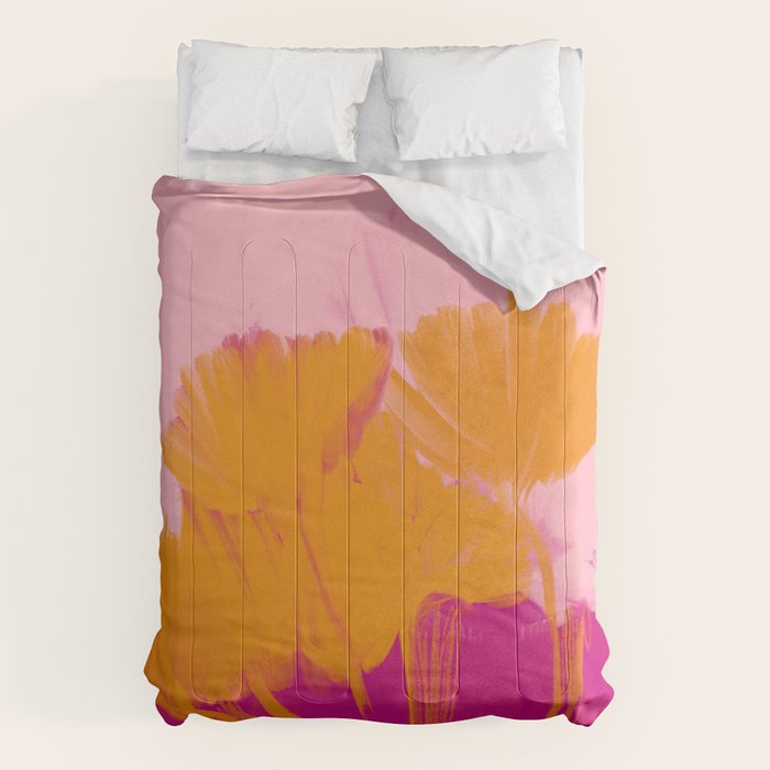Bloom In Orange & Pink Comforter Gallery Image 6