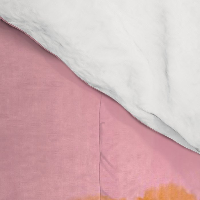 Bloom In Orange & Pink Comforter Gallery Image 4