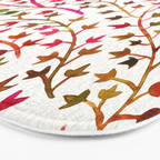 Pink Ivy Bath Mat Gallery Image 3