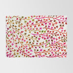 Pink Ivy Rug Gallery Image 2