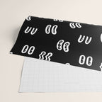 Vintage eye cartoon pattern Wrapping Paper Gallery Image 2