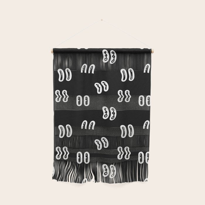 Vintage eye cartoon pattern Wall Hanging Gallery Image 1
