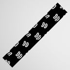 Vintage eye cartoon pattern Table Runner Gallery Image 3