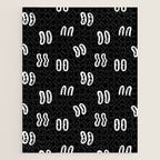 Vintage eye cartoon pattern Jigsaw Puzzle Gallery Image 1