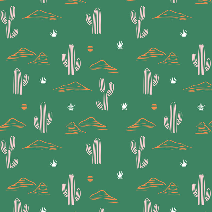 Retro cactus plant art pattern Coffee Mug Gallery Image 2