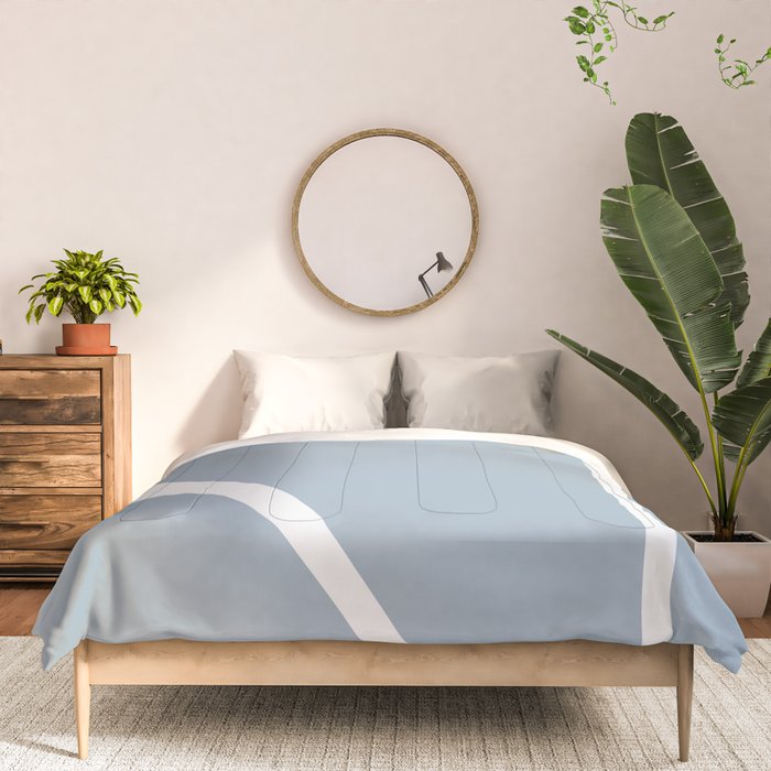 Minimalist Plant Abstract XXVI Comforter Gallery Image 3