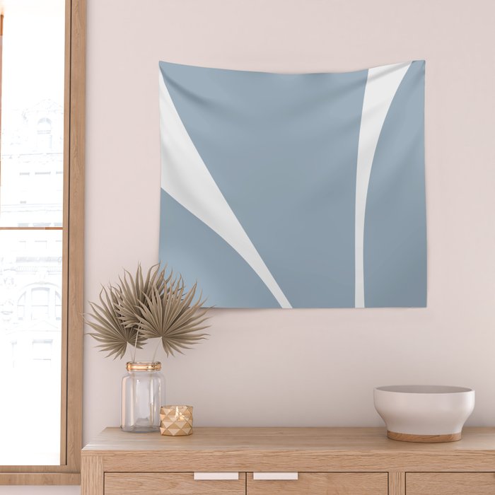 Minimalist Plant Abstract XXVI Wall Tapestry Gallery Image 2