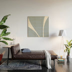 Minimalist Plant Abstract XXVI Wood Wall Art Gallery Image 2