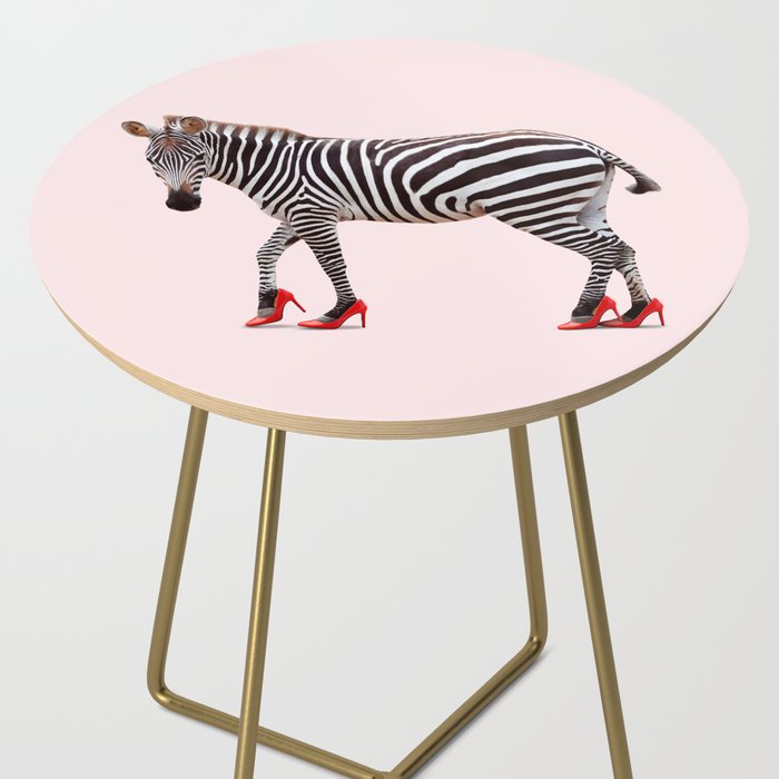 HIGH HEEL ZEBRA Side Table Gallery Image 2